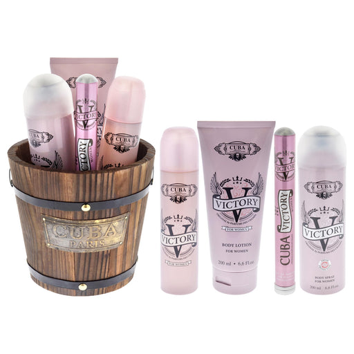 Cuba Victory Women's Eau De Parfum Gift Set