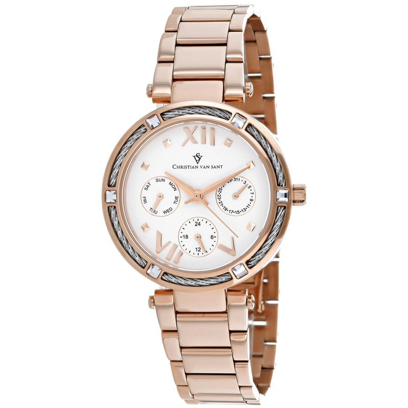 Christian Van Sant Sienna Women's Quartz 33mm Watch