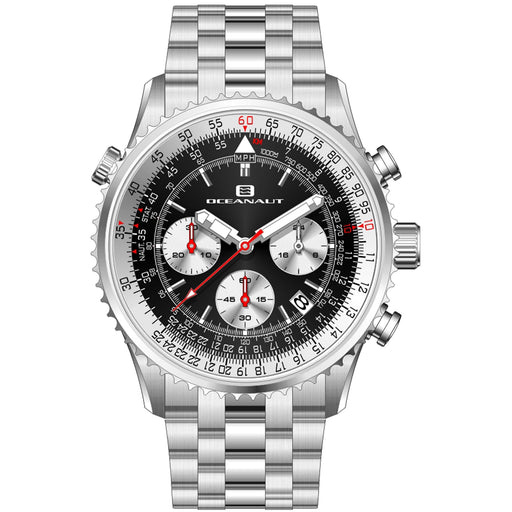 Oceanaut Flight Men's Quartz 46mm Watch