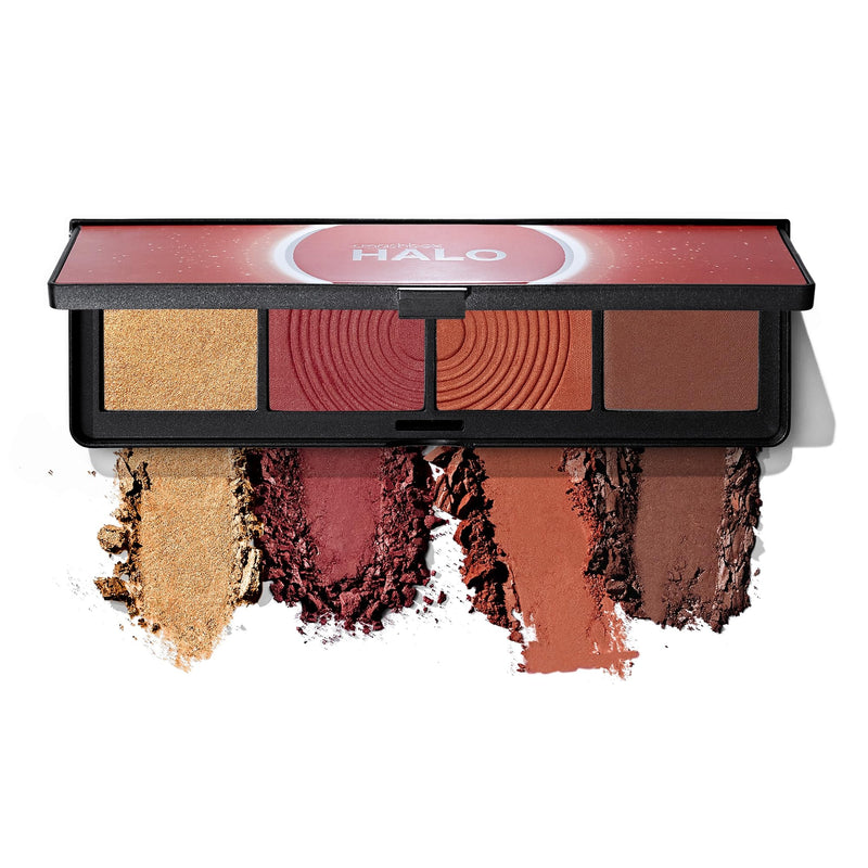 Smashbox Halo Sculpt Plus Glow Face Palette Berry Saturation