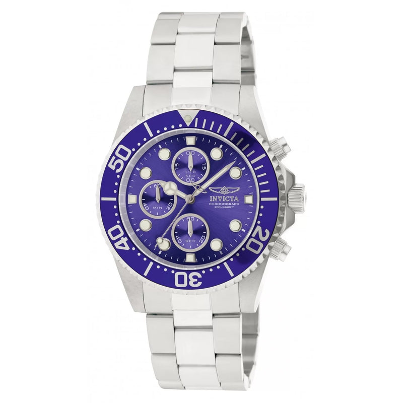 Invicta Pro Diver Men's Quartz 43mm Watch – Stainless Steel