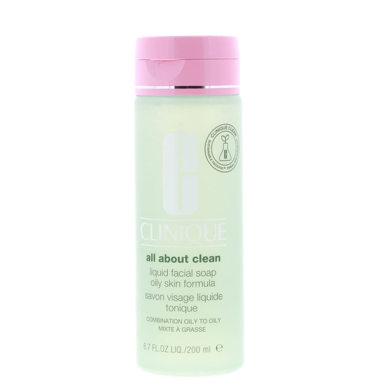 Clinique All About Clean Liquid Facial Soap Oily Skin Formula