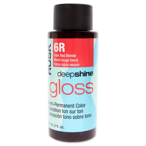 Rusk Deepshine Gloss Demi-Permanent Color 6r Dark Red Blonde