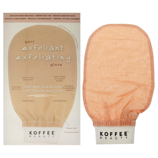 Koffee Beauty Turkish Silk Exfoliating Mitt Unisex Gift Set