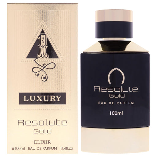 Khalis Resolute Gold Elixir Luxury Collection Men's Eau De Parfum
