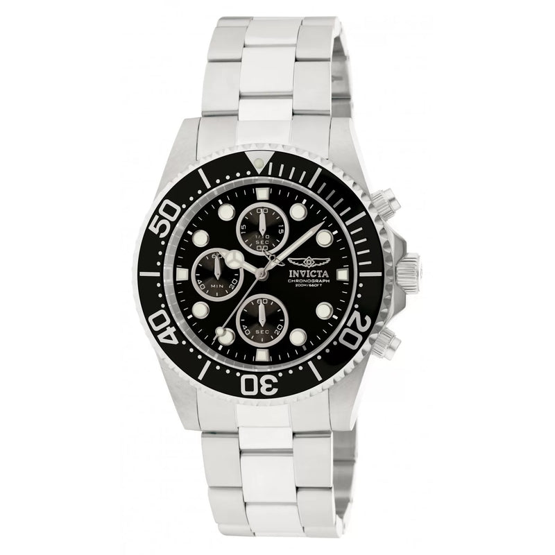 Invicta Pro Diver Men's Quartz 43mm Watch – Stainless Steel