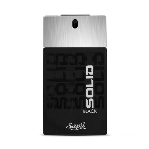Sapil Solid Black Men's Eau De Toilette
