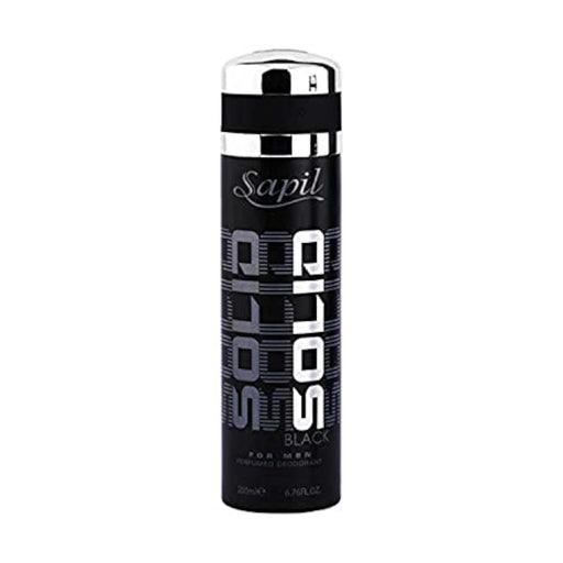 Sapil Solid Black