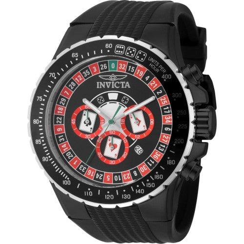 Invicta Aviator Men's Quartz 50mm Watch – Silicone