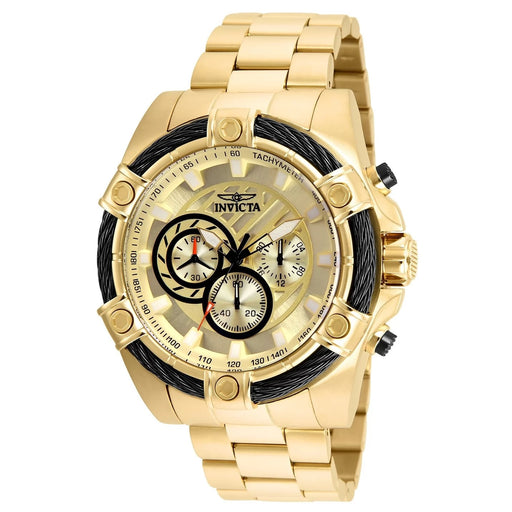 Invicta Bolt Men's Quartz 52mm Watch – Stainless Steel