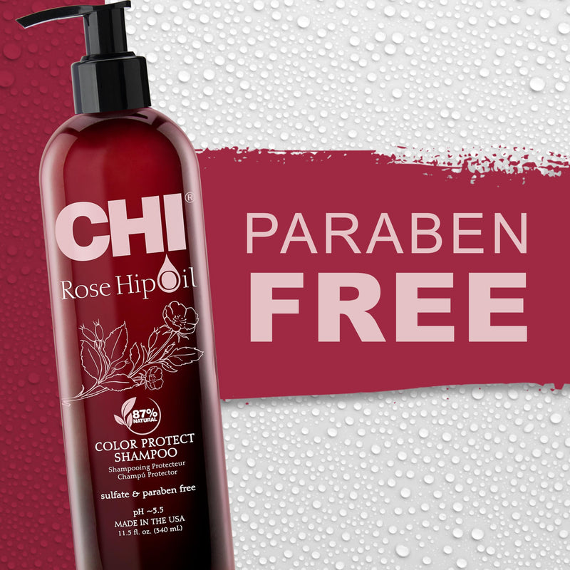 Chi Rose Hip Oil Color Nurture Protecting Shampoo