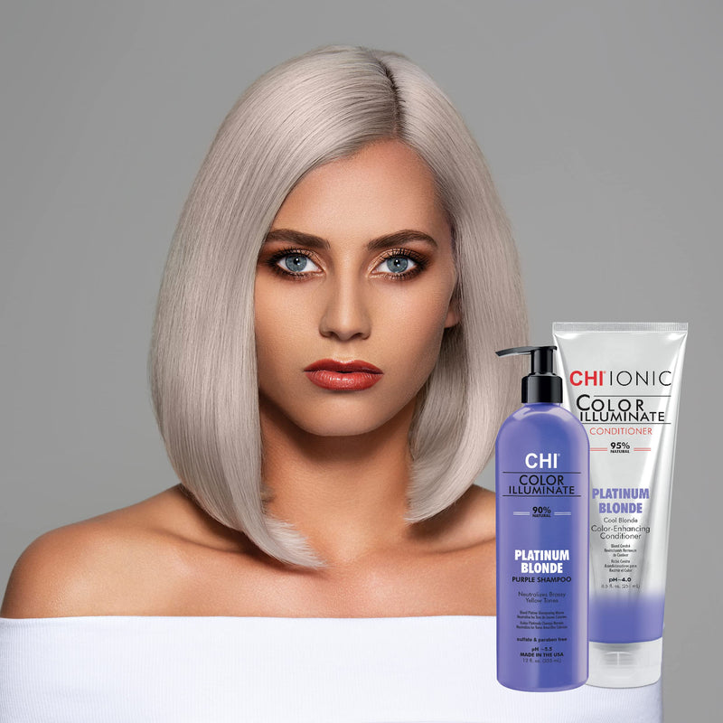 Chi Ionic Color Illuminate Conditioner Platinum Blonde