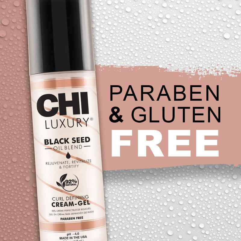 Chi Luxury Black Seed Oil Curl Defining Cream Gel