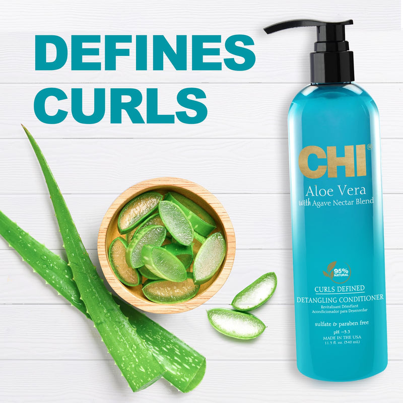 Chi Aloe Vera Curl Enhancing Shampoo