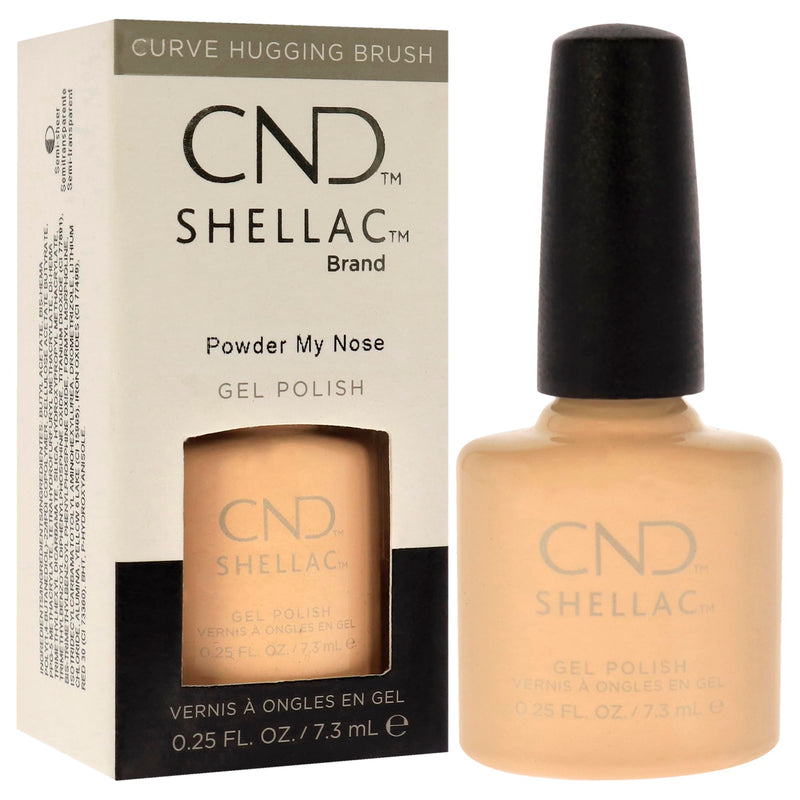 Cnd Shellac Nail Color Powder My Nose