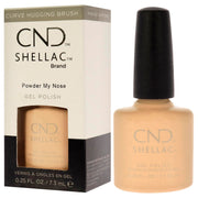 Cnd Shellac Nail Color Powder My Nose