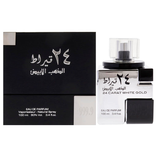 Lattafa 24 Carat White Gold Unisex Eau De Parfum