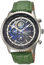 Seapro Meridian World Timer Gmt Men's Quartz 47mm Watch