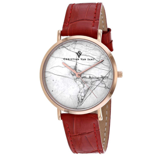 Christian Van Sant Lotus Women's Quartz 34mm Watch