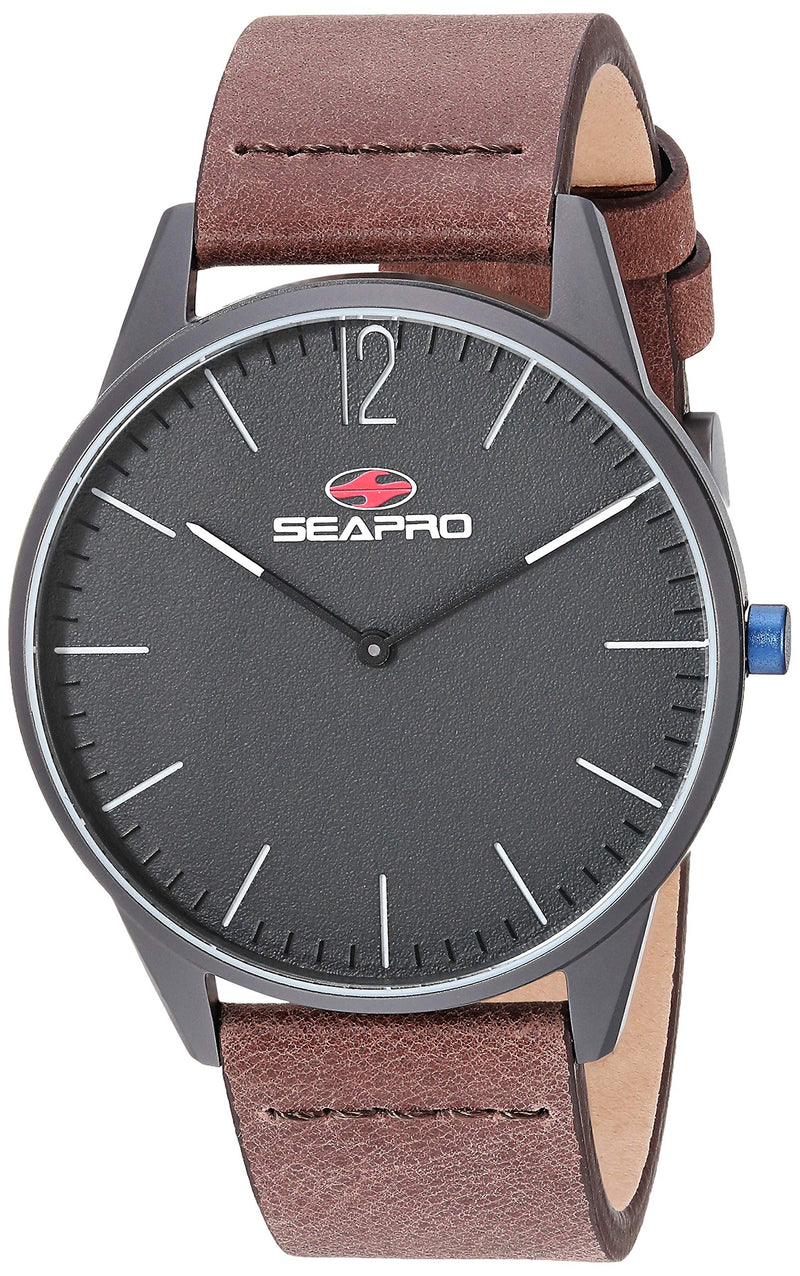 Seapro Black Hole Men's Quartz 40mm Watch