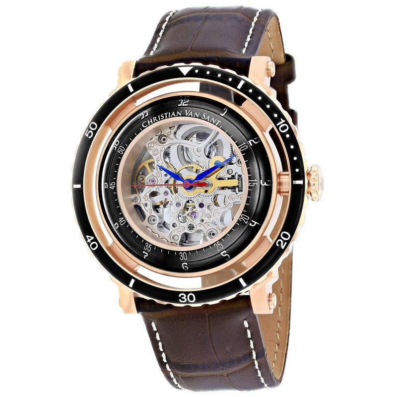 Christian Van Sant Dome Men's Automatic 45mm Watch