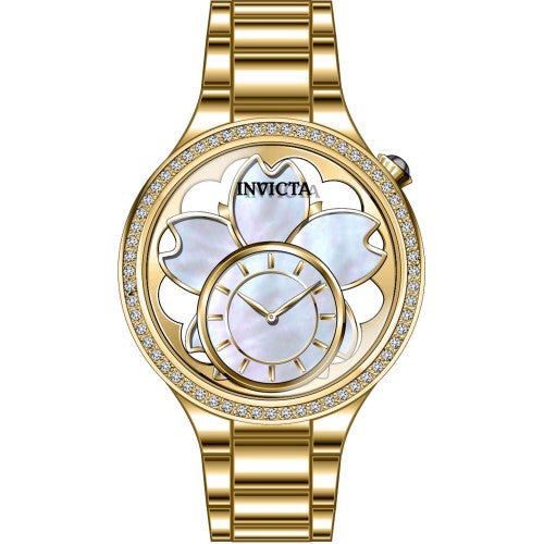 Invicta Wildflower Women's Quartz 35mm Watch – Stainless Steel