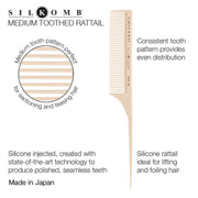 Cricket Silkomb Medium Toothed Rattaail Pro-60 Unisex Gift Set