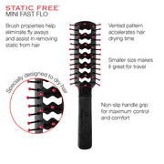 Cricket Static Free Fast Flo Black And Red Unisex Gift Set