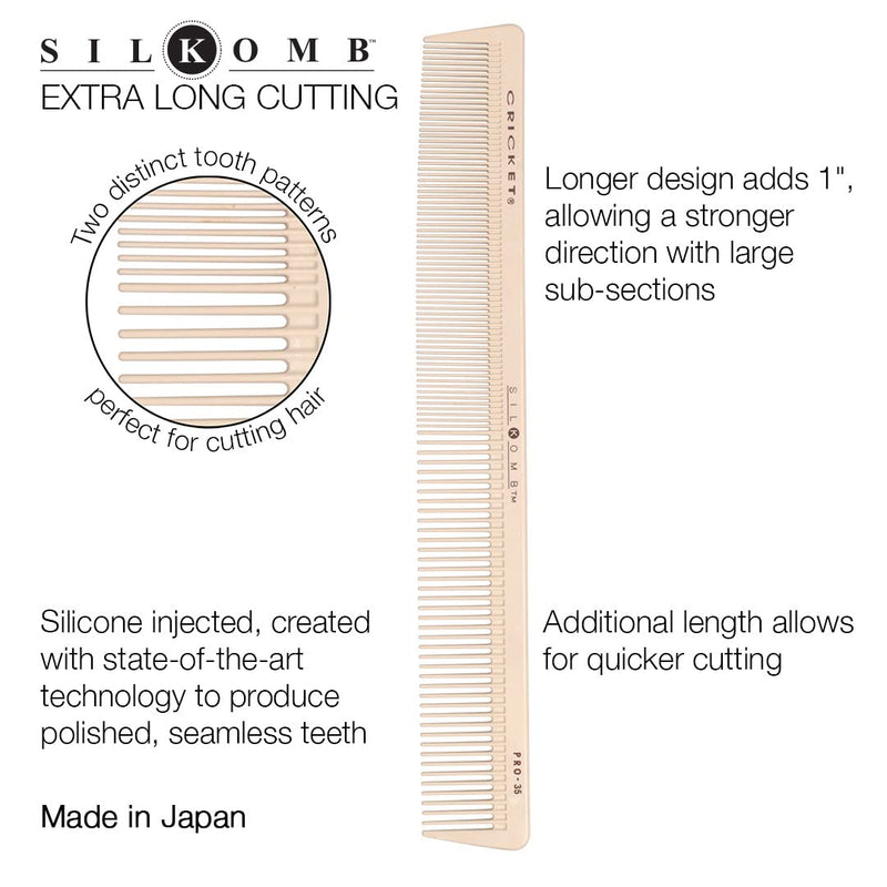 Cricket Silkomb Extra Long Cutting Pro-35 Unisex Gift Set
