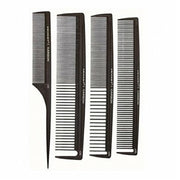 Cricket Carbon Comb Stylish 4-Pack Unisex Gift Set