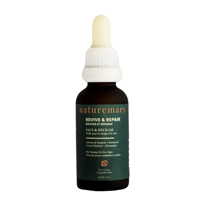 Naturemary Revive And Repair Face And Neck Oil Rose Ginger