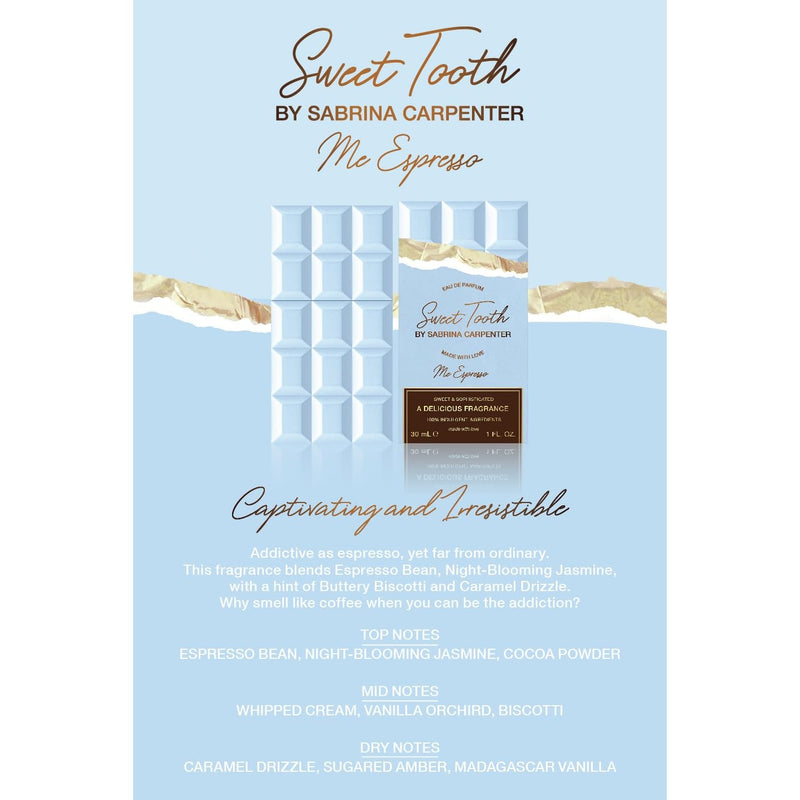 Sabrina Carpenter Sweet Tooth Me Espresso Women's Eau De Parfum
