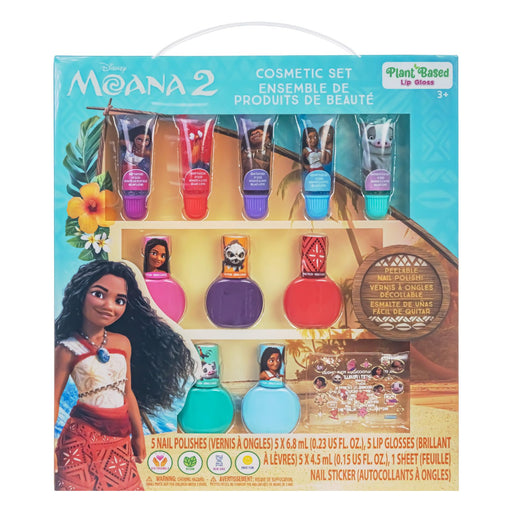 Disney Moana Lip & Nail Cosmetic Gift Set