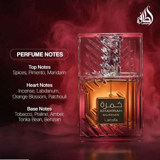 Lattafa Khamrah Dukhan Unisex Eau De Parfum