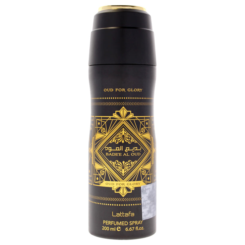 Lattafa Badee Al Oud Collection Oud For Glory Unisex Body Spray