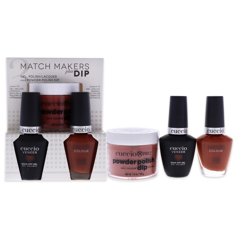 Cuccio Colour Match Makers Plus Dip Natural State Women's Gift Set