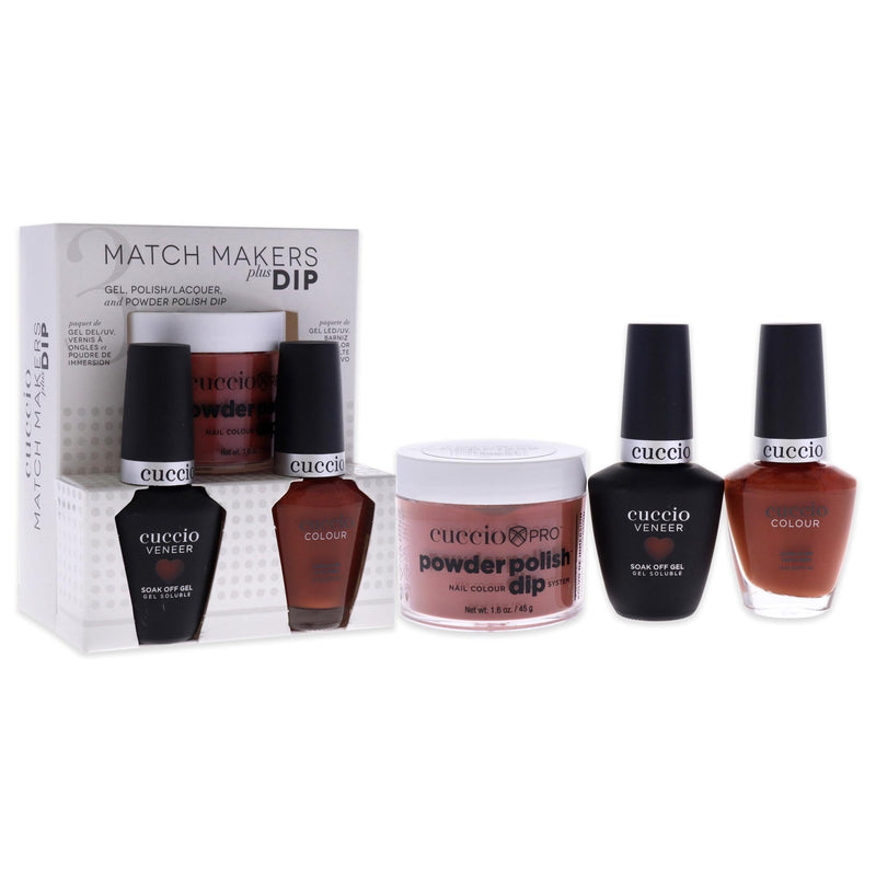 Cuccio Colour Match Makers Plus Dip Natural State Women's Gift Set