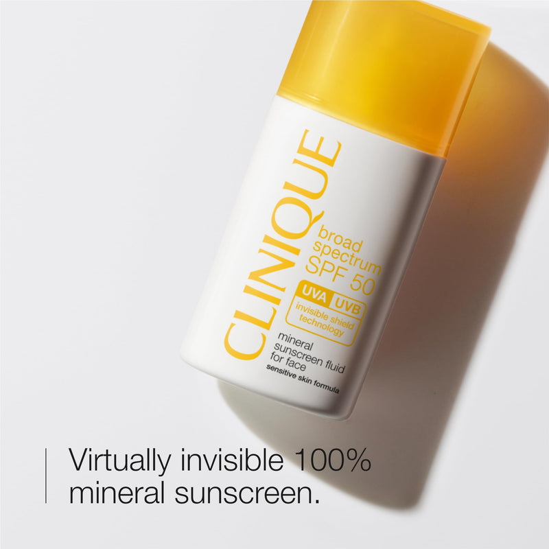 Clinique Mineral Sunscreen Fluid For Face Spf 50