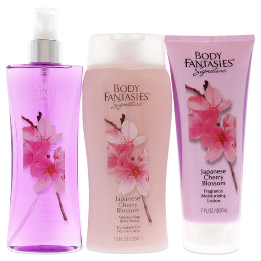 Parfums De Coeur Japanese Cherry Blossom Women's Body Spray Gift Set