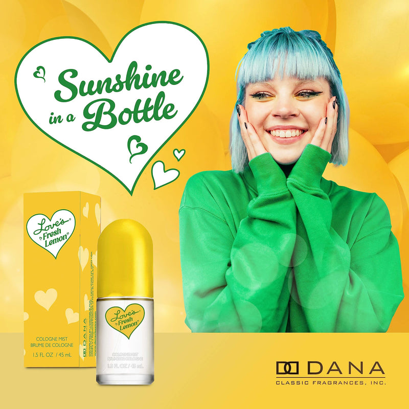 Dana Love's Fresh Lemon Women's Cologne