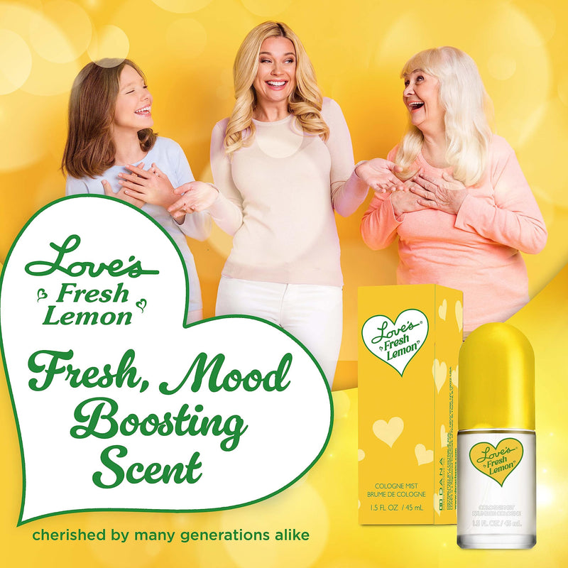 Dana Love's Fresh Lemon Women's Cologne