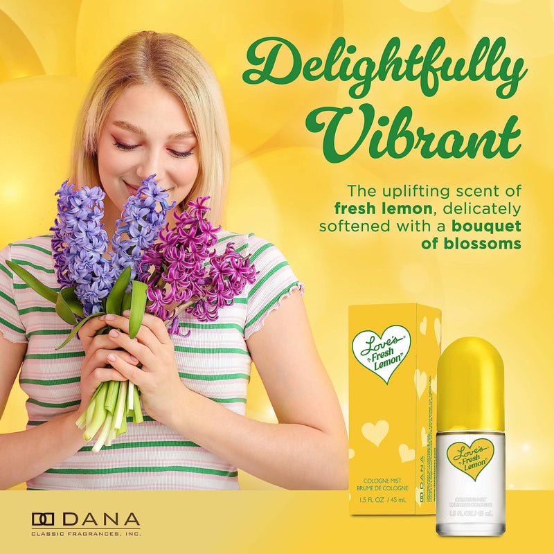 Dana Love's Fresh Lemon Women's Cologne
