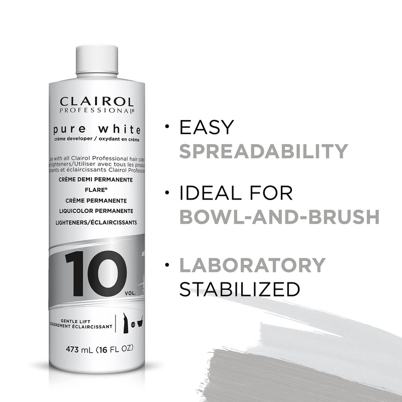 Clairol Pure White 10 Volume Creme Developer