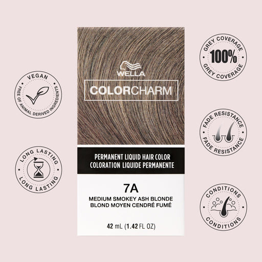 Wella Color Charm Permanent Liquid Hair Color 1290 12c Ultra Lig