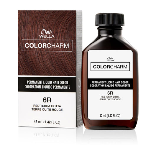 Wella Color Charm Permanent Liquid Hair Color 6r Red Terra Cotta