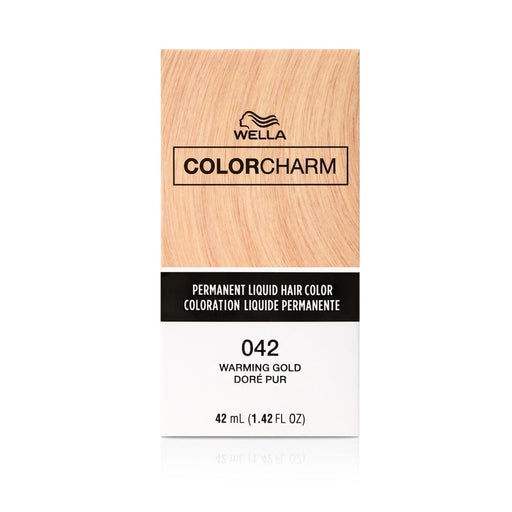 Wella Color Charm Permanent Liquid Hair Color 42 Gold