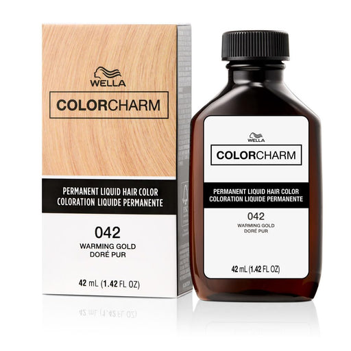 Wella Color Charm Permanent Liquid Hair Color 42 Gold