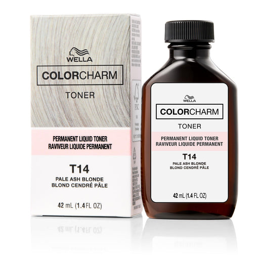 Wella Color Charm Permanent Liquid Toner T14 Pale Ash Blonde