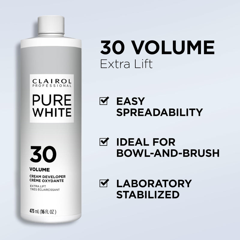 Clairol Pure White 30 Volume Creme Developer