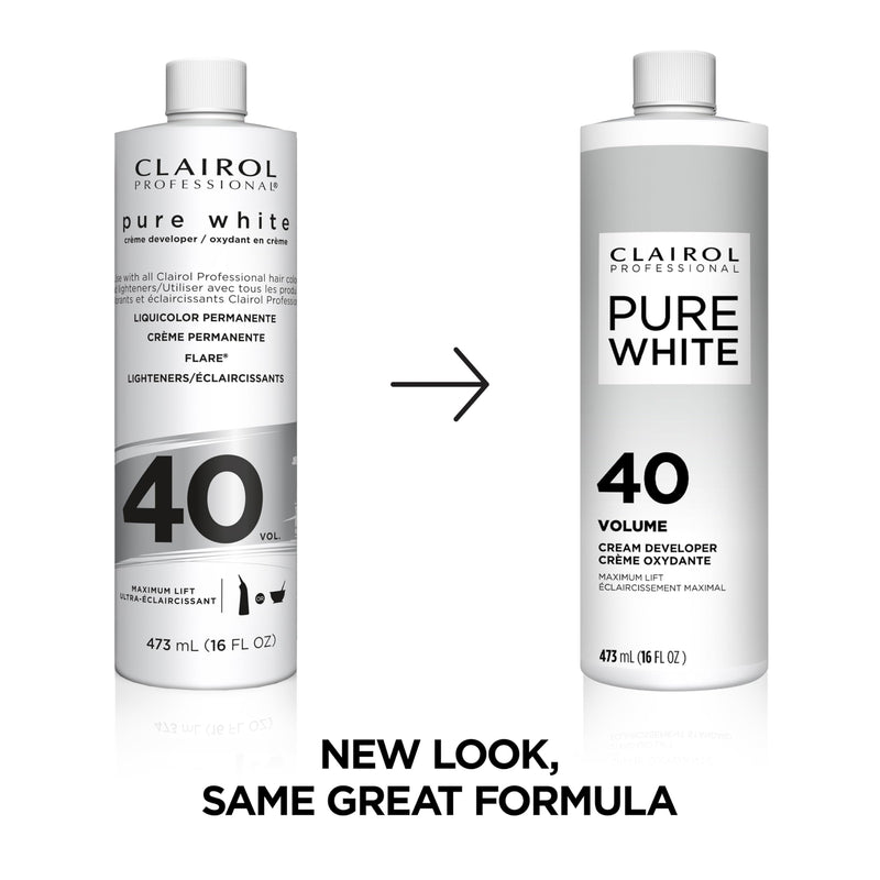 Clairol Pure White 40 Volume Creme Developer